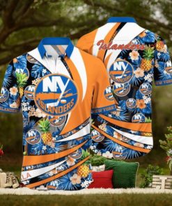 Warm Days Look New York Islanders Hawaiian Aloha Shirt