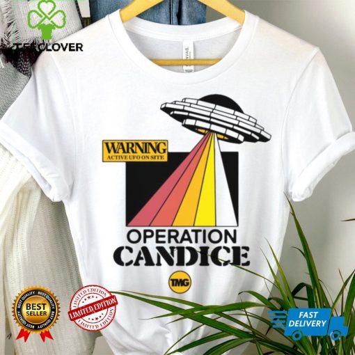 Warning active UFO on site operation candice t hoodie, sweater, longsleeve, shirt v-neck, t-shirt