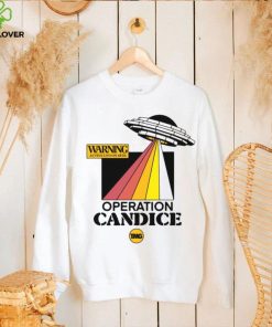 Warning active UFO on site operation candice t hoodie, sweater, longsleeve, shirt v-neck, t-shirt