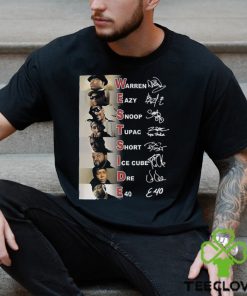 Warren Eazy Snoop Tupac Short Ice Cube Dre E40 Shirt