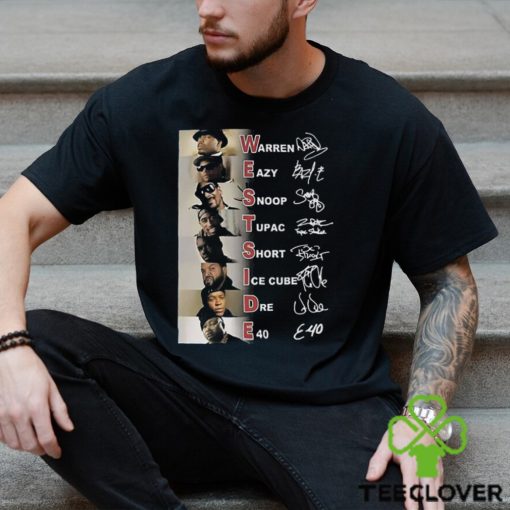 Warren Eazy Snoop Tupac Short Ice Cube Dre E40 Shirt