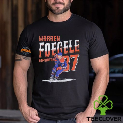 Warren Foegele Edmonton hockey player name hoodie, sweater, longsleeve, shirt v-neck, t-shirt