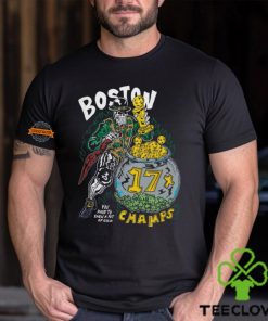 Warren Lotas ” 17x champs ” Boston celtics T shirt