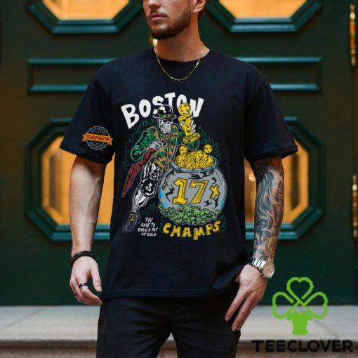 Warren Lotas ” 17x champs ” Boston celtics T hoodie, sweater, longsleeve, shirt v-neck, t-shirt