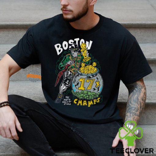 Warren Lotas ” 17x champs ” Boston celtics T hoodie, sweater, longsleeve, shirt v-neck, t-shirt