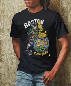 Warren Lotas Champs Boston celtics T shirt