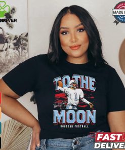 Warren Moon Houston Oilers to the moon signature vintage shirt