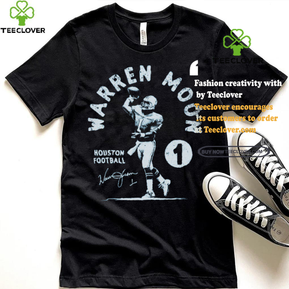 Warren Moon Houston Stamp Shirt Warren Moon Houston Stamp Shirt