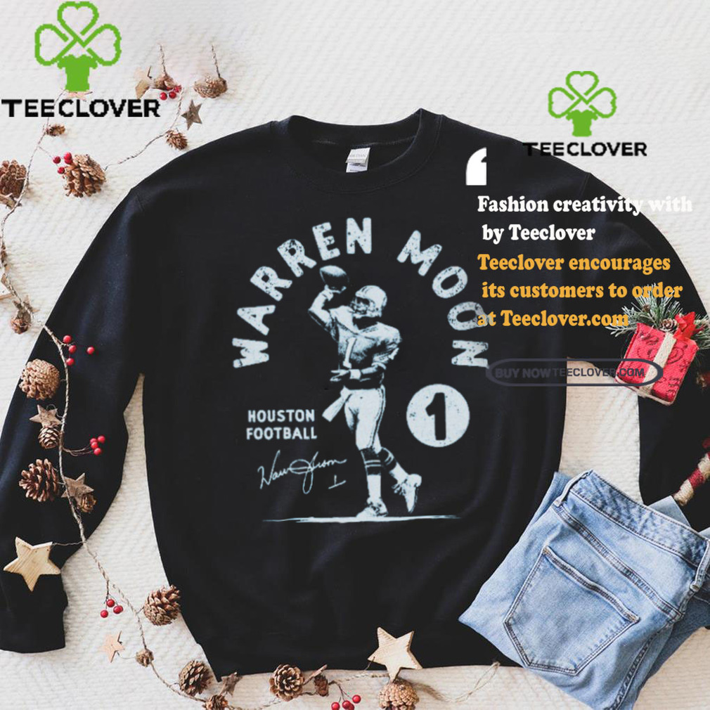 Warren Moon Houston Stamp Shirt Warren Moon Houston Stamp Shirt
