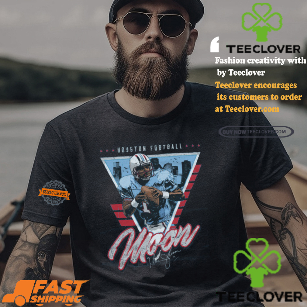 Warren Moon Houston Triangle Shirt Warren Moon Houston Triangle Shirt