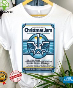 Warren haynes presents Christmas jam asheville nc december 10 2022 poster shirt