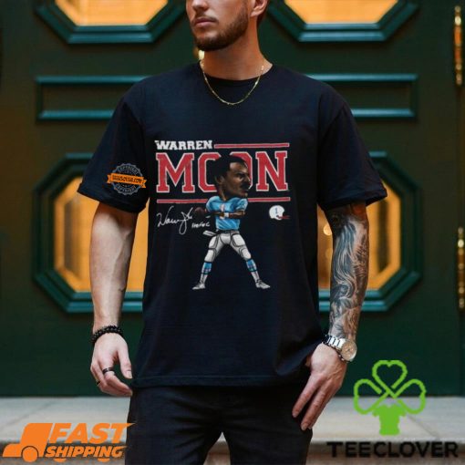 Warren moon houston cartoon shirt