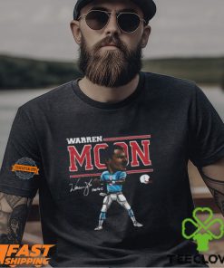 Warren moon houston cartoon shirt
