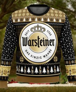 Warsteiner 3D Ugly Christmas Sweater Christmas Gift Ideas Party Gift