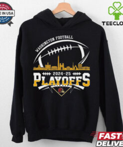 Washington American Football 2024 25 Playoffs Skyline Shirt