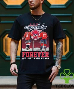 Washington Capitals Alexander Ovechkin And Dylan Strome Forever Not Just When We Win Signatures Shirt