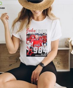 Washington Capitals John Carlson 984 most games played by a defenseman hoodie, sweater, longsleeve, shirt v-neck, t-shirt