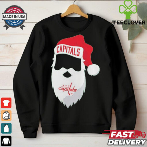 Washington Capitals Kelly Jolly Santa Christmas T Shirt