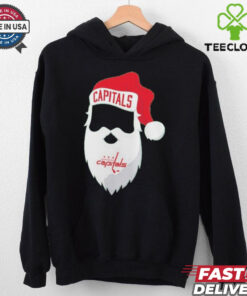 Washington Capitals Kelly Jolly Santa Christmas T Shirt
