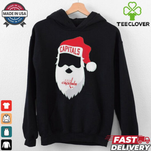 Washington Capitals Kelly Jolly Santa Christmas T Shirt