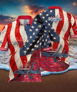 Washington Capitals NHL Flower New Type Hawaii Shirt And Tshirt