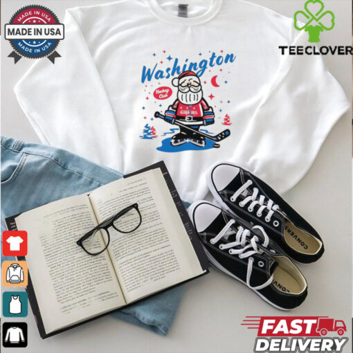 Washington Capitals Santa Claus Christmas 2024 shirt