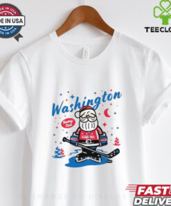 Washington Capitals Santa Claus Christmas 2024 shirt