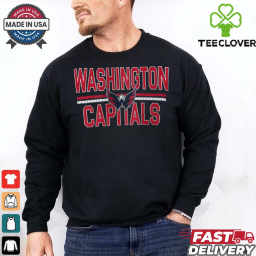 Washington Capitals Starter Mesh Look Team Name Logo Pullover hoodie, sweater, longsleeve, shirt v-neck, t-shirt