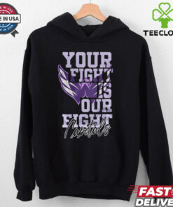 Washington Capitals Your Fight Is Our Fight Black Shirt