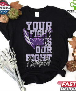 Washington Capitals Your Fight Is Our Fight Black Shirt