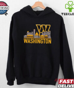 Washington Commanders 2025 Enjoying The Championship City Skyline shirt