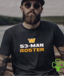 Washington Commanders 53 Man Roster Shirt