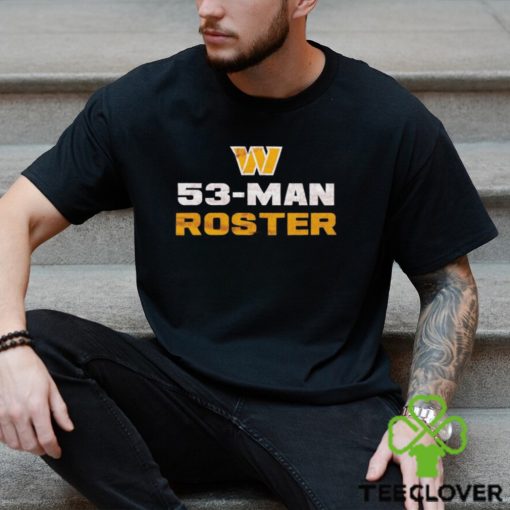 Washington Commanders 53 Man Roster Shirt