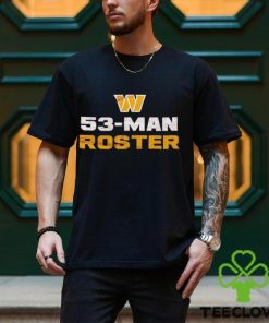 Washington Commanders 53 Man Roster Shirt