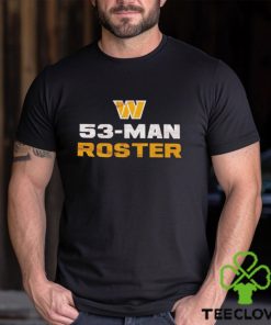 Washington Commanders 53 Man Roster Shirt