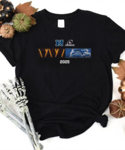 Washington Commanders And Detroit Lions Matchup 2025 NFC Divisional Round Head To Head Logo Unisex T Shirt