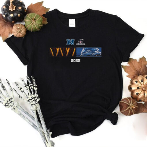 Washington Commanders And Detroit Lions Matchup 2025 NFC Divisional Round Head To Head Logo Unisex T Shirt