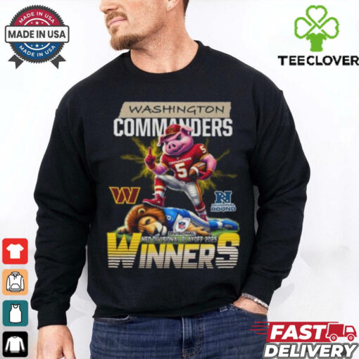 Washington Commanders Beat Detroit Lions NFC Playoff 2025 T Shirt