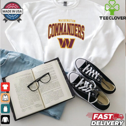 Washington Commanders Classic Arched Logo Shirt