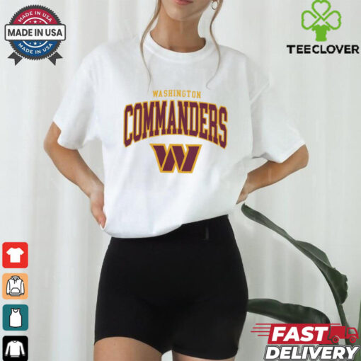 Washington Commanders Classic Arched Logo Shirt