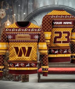 Washington Commanders Cool Christmas Sweater For Fans