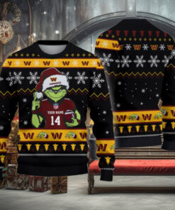 Washington Commanders Custom Chrismas Ugly Sweater