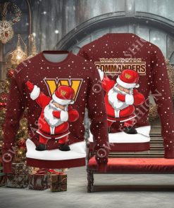 Washington Commanders Dab Santa New Style Sweater Jumper