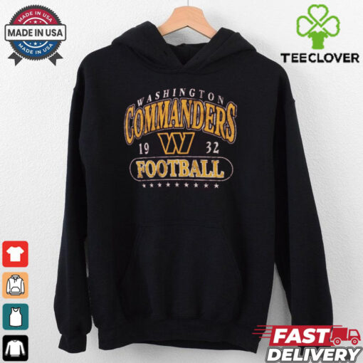 Washington Commanders Fanatics Heather Burgundy Official Retro Tri Blend T Shirt