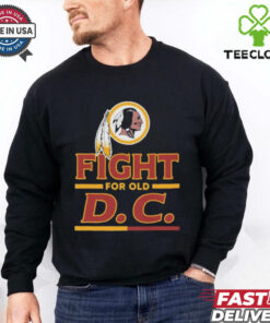 Washington Commanders Fight For Old D.C Redskins Feathe T shirts