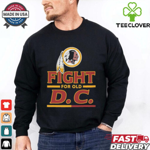 Washington Commanders Fight For Old D.C Redskins Feathe T shirts