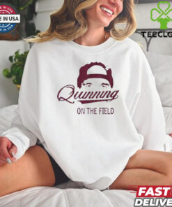 Washington Commanders Football Quinning on the Field shirt