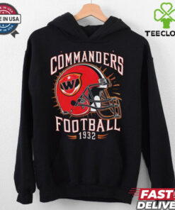 Washington Commanders Football helmet 1932 shirt