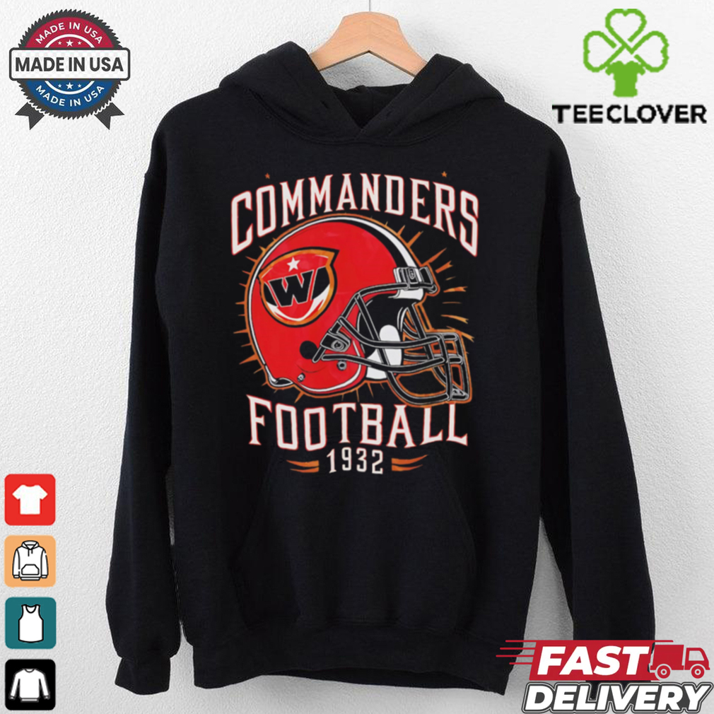 Washington Commanders Football helmet 1932 shirt Washington Commanders Football helmet 1932 shirt