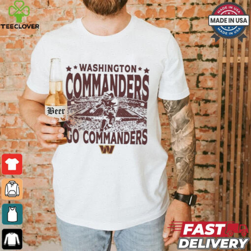 Washington Commanders Gameday Go Commanders Vintage Stadium Shirt